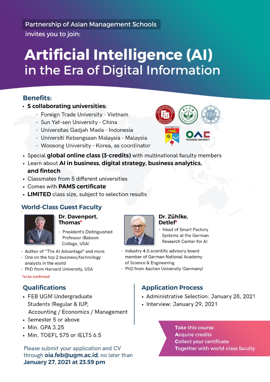 Artificial Intelligence (AI): in the Era of Digital Information ...