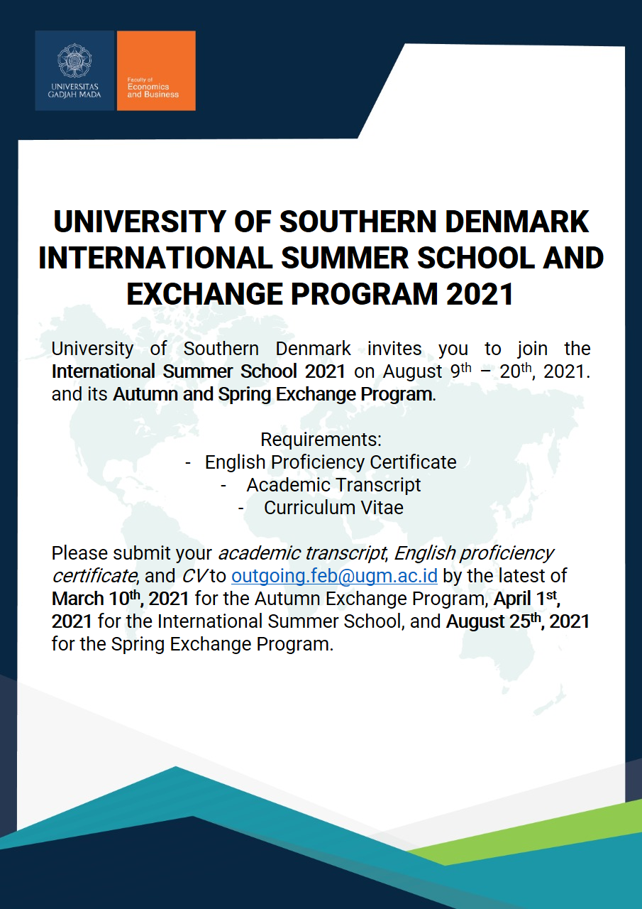 University Of Southern Denmark’s International Summer School And ...