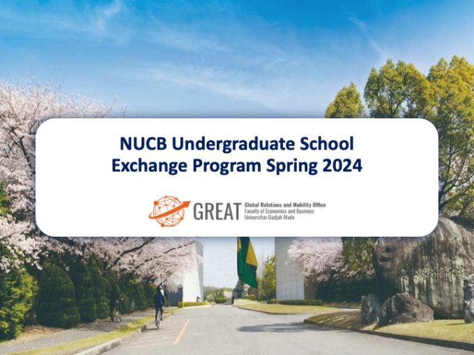 NUCB Undergraduate School Exchange Program Spring 2024 – Office Of ...