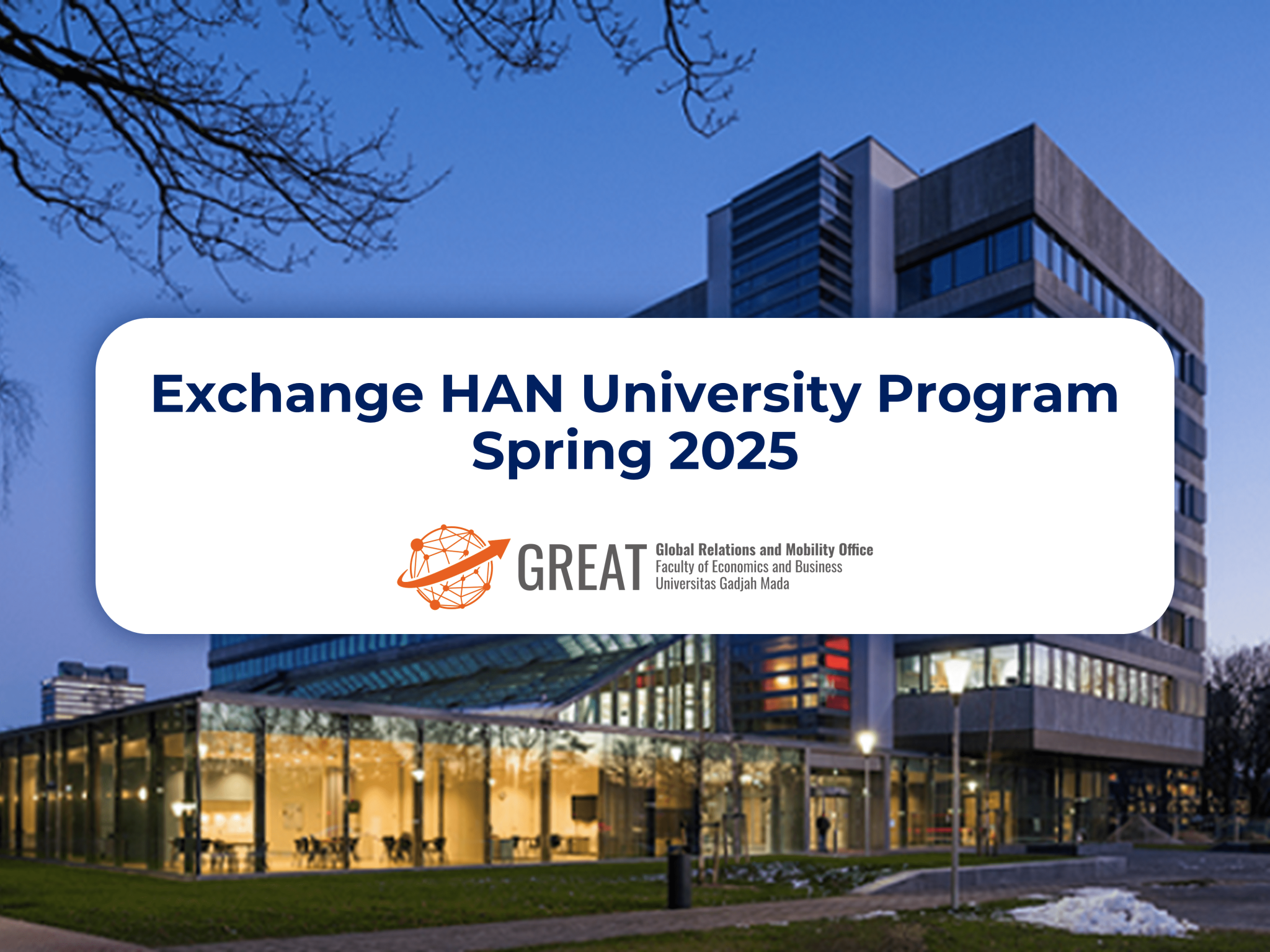 Spring Han HAN University Exchange Program Spring Semester 2025 – Global Relations ...